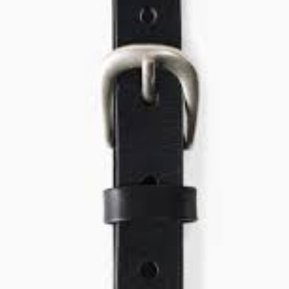 Aritzia Leather Skinny Belt - Picture 4 of 4